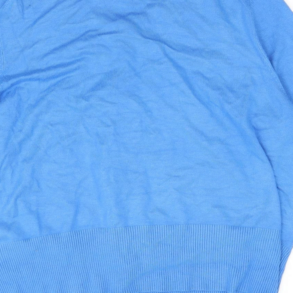 Marks and Spencer Womens Blue   Cardigan Jumper Size 22
