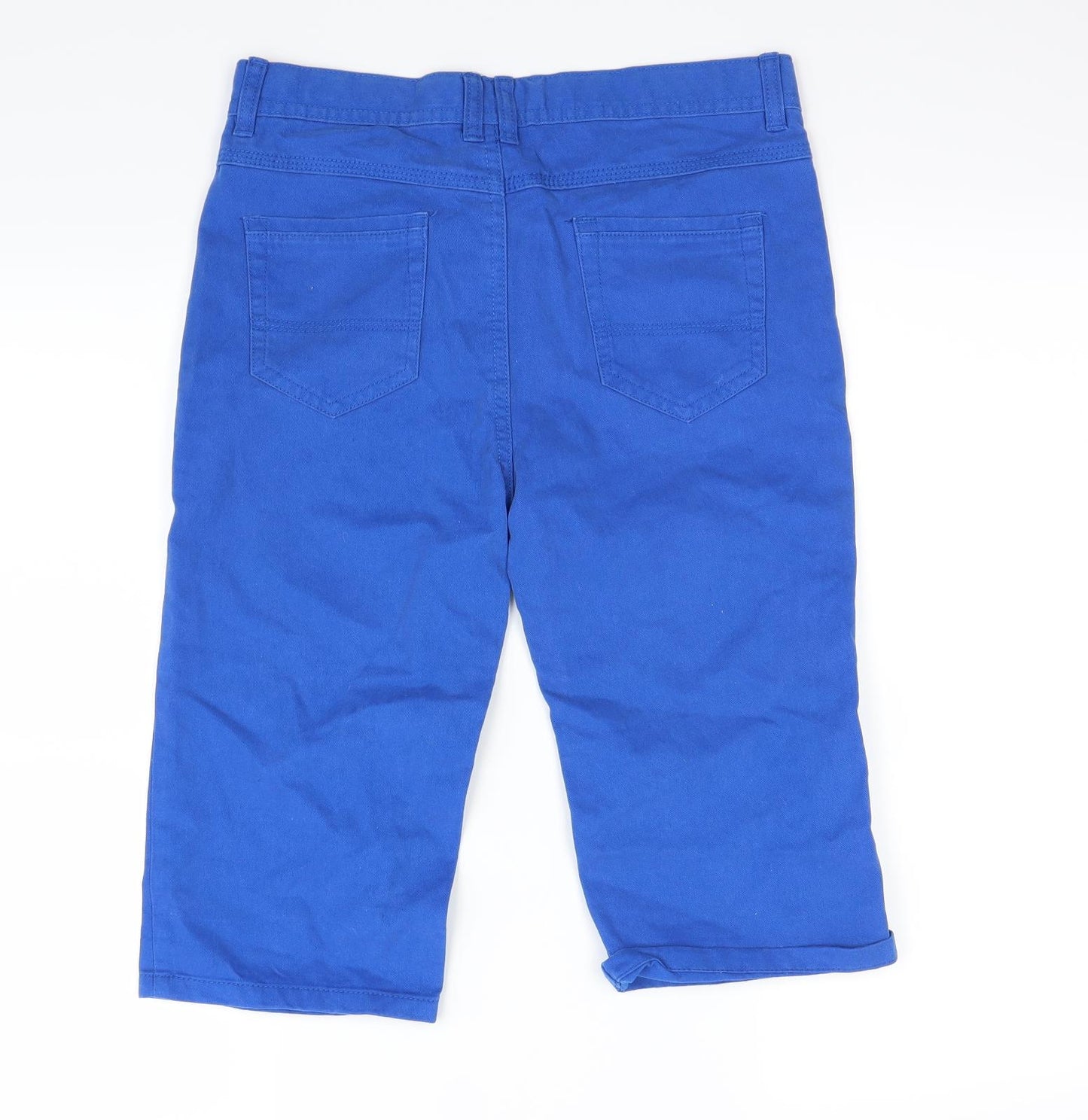 denim&co Boys Blue   Cargo Shorts Size 12-13 Years
