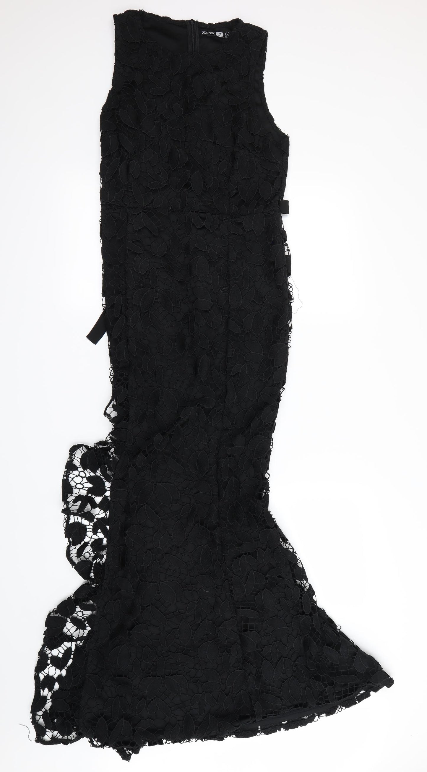 Boohoo Womens Black   Mermaid  Size 12