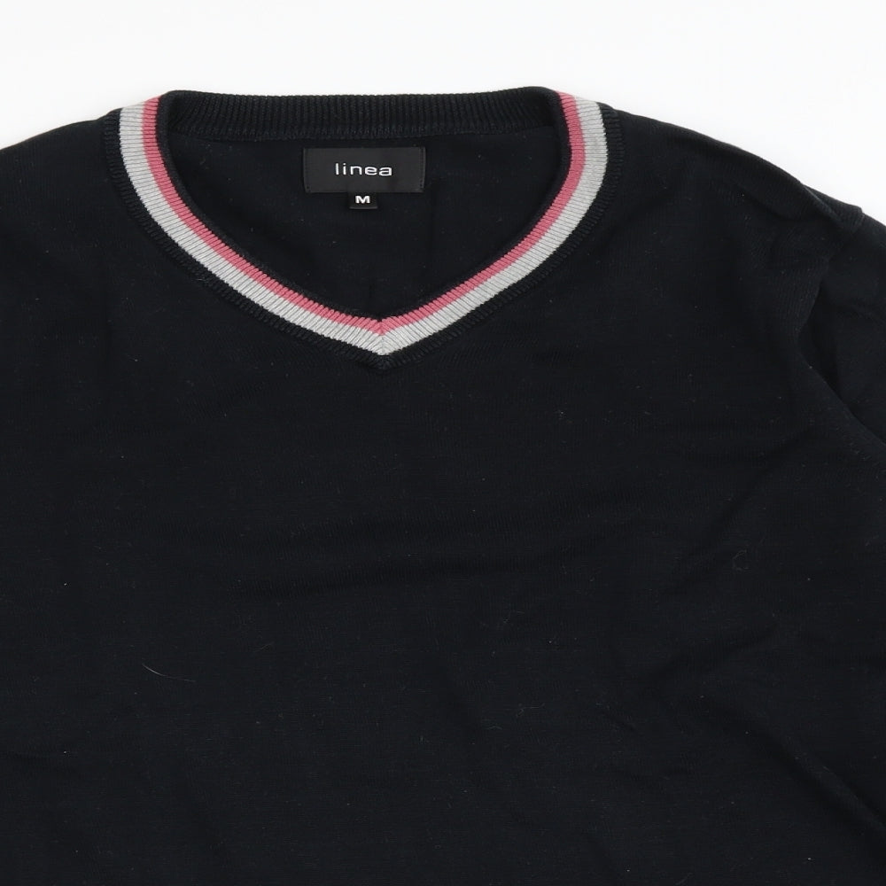 Linea Womens Black   Pullover Jumper Size M