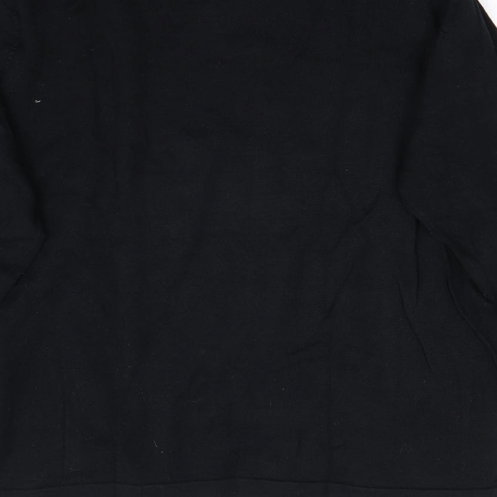 Linea Womens Black   Pullover Jumper Size M