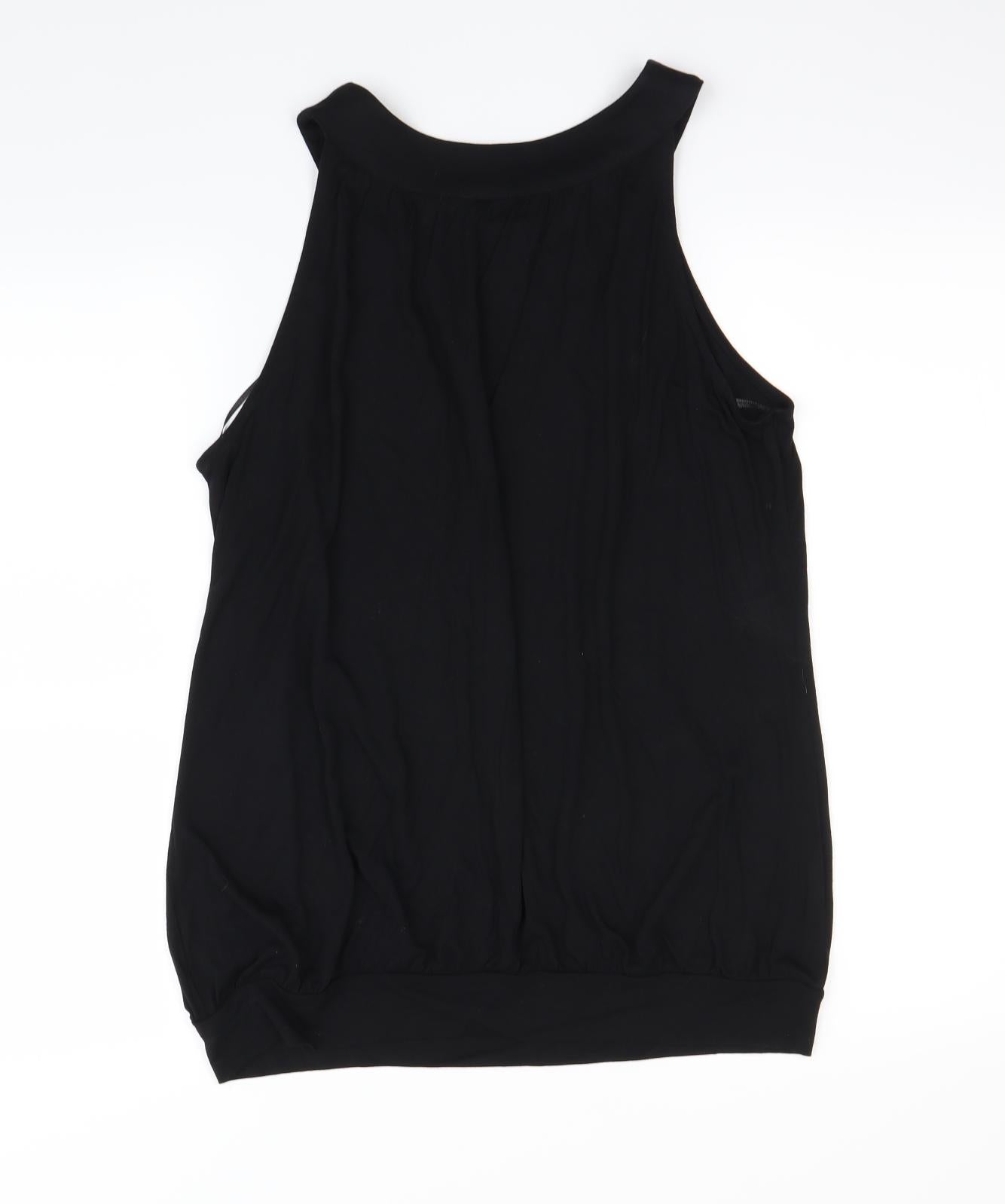 Next  Womens Black   Basic Tank Size 14