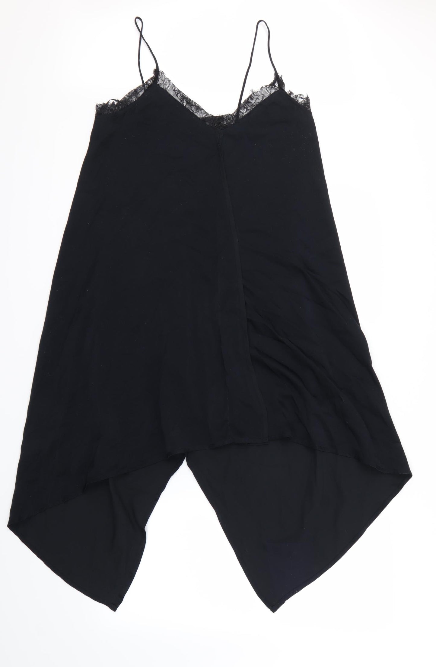 Zara Womens Black   Slip Dress  Size XS