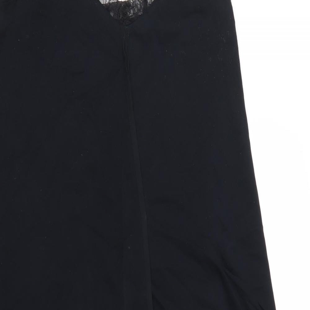 Zara Womens Black   Slip Dress  Size XS
