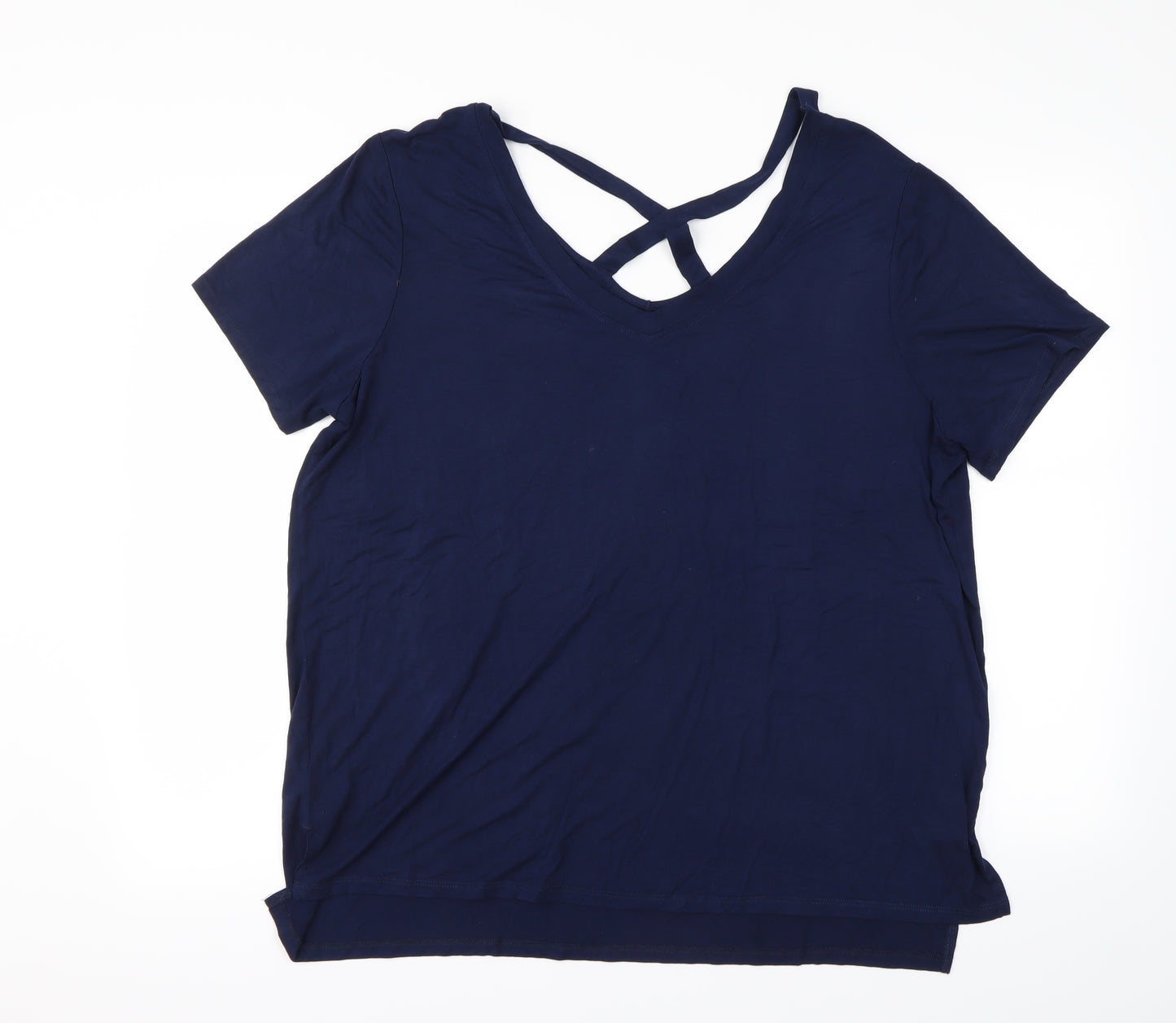 F&F Womens Blue   Basic T-Shirt Size 22