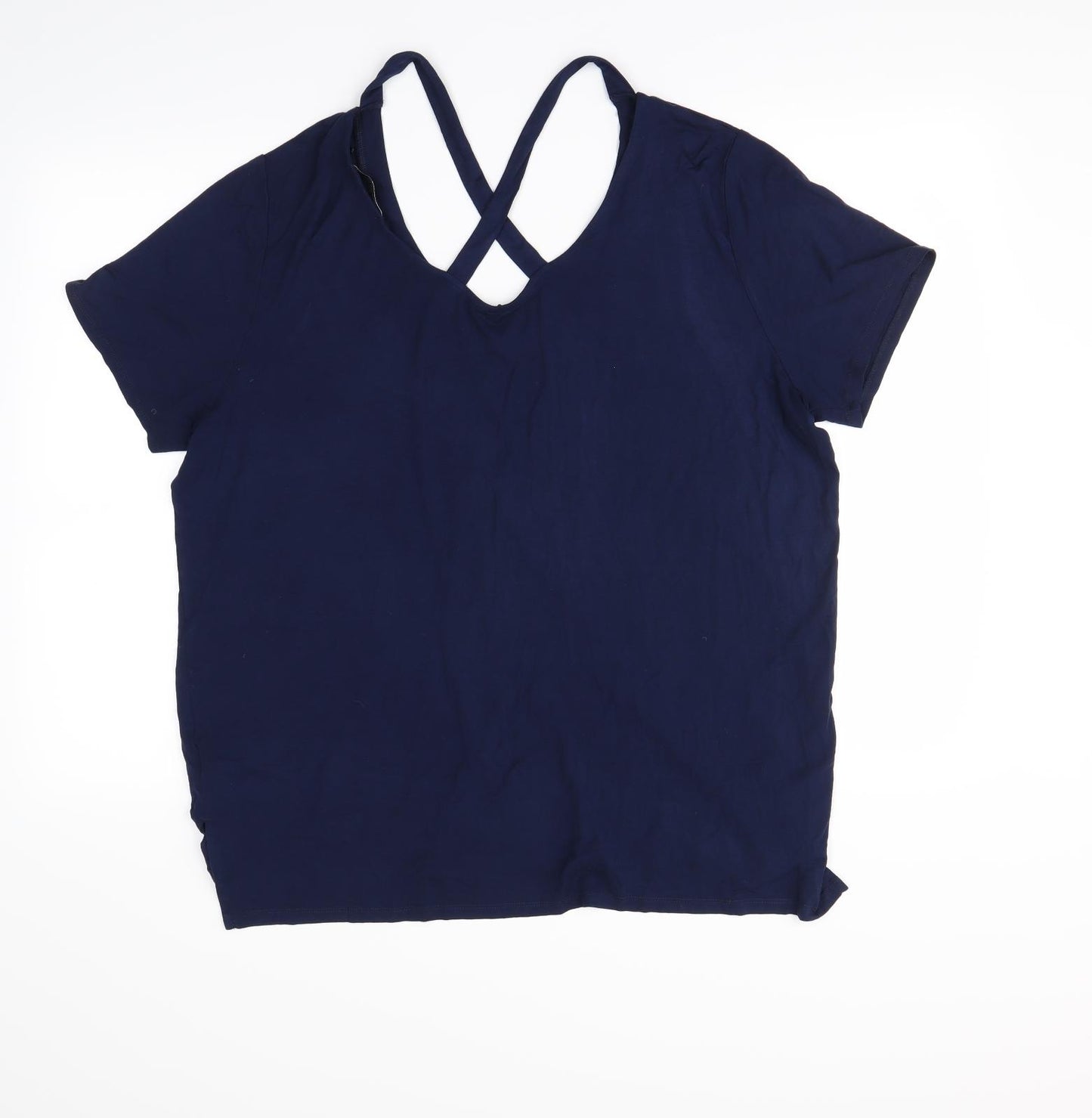 F&F Womens Blue   Basic T-Shirt Size 22
