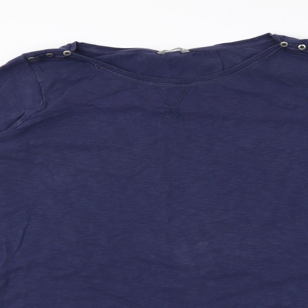 M&S  Womens Blue   Basic T-Shirt Size 24