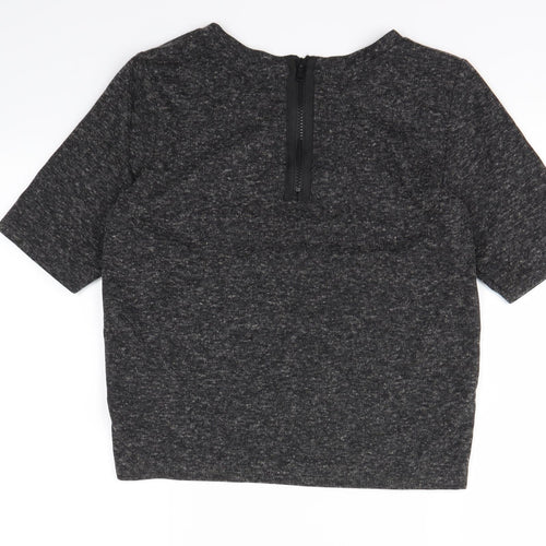 Topshop Womens Black   Basic T-Shirt Size 4