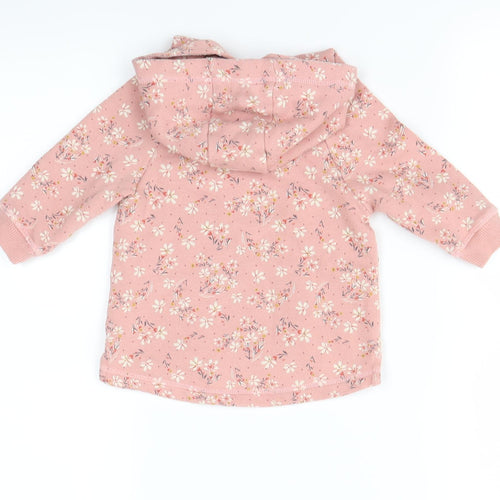 NEXT  Pink Floral  Pullover Jumper Size 3-6 Months