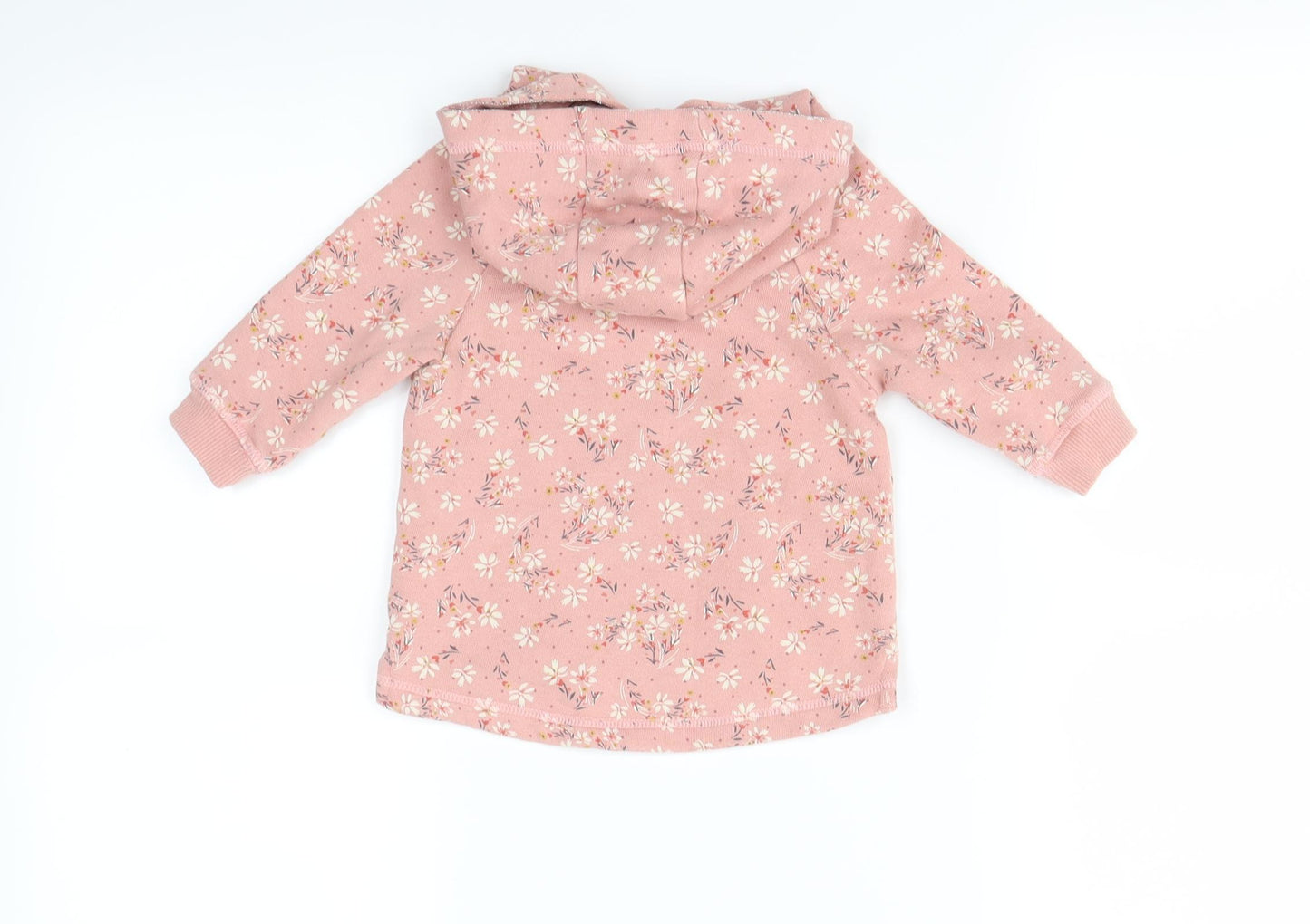 NEXT  Pink Floral  Pullover Jumper Size 3-6 Months