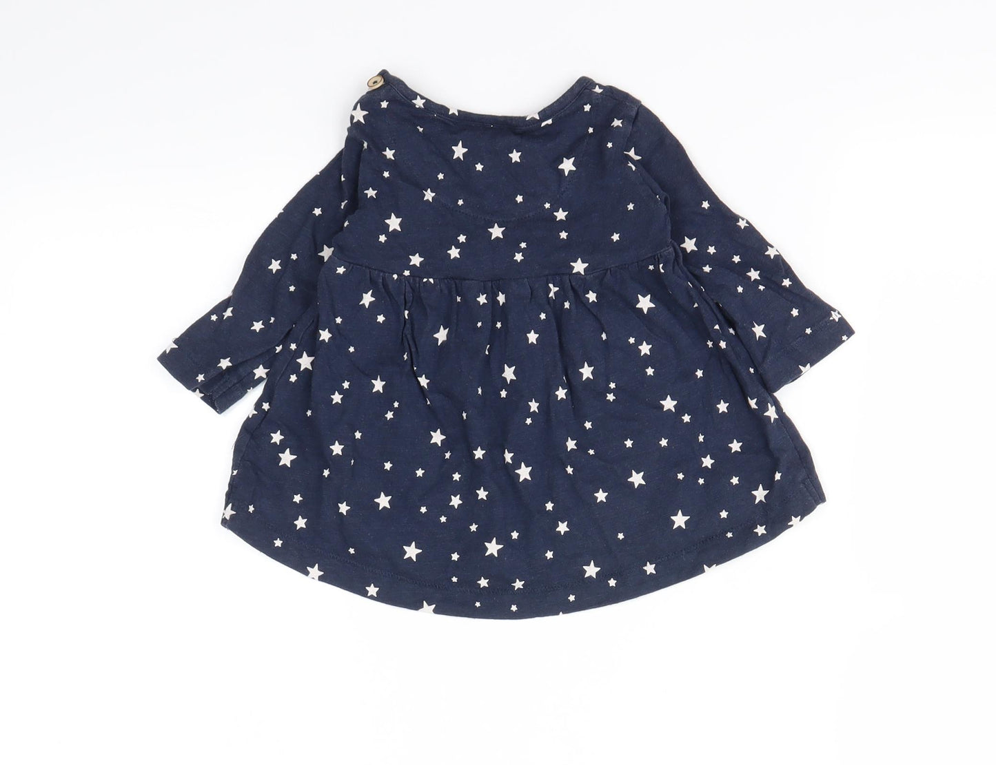 NEXT  Blue Polka Dot  Skater Dress  Size 3-6 Months