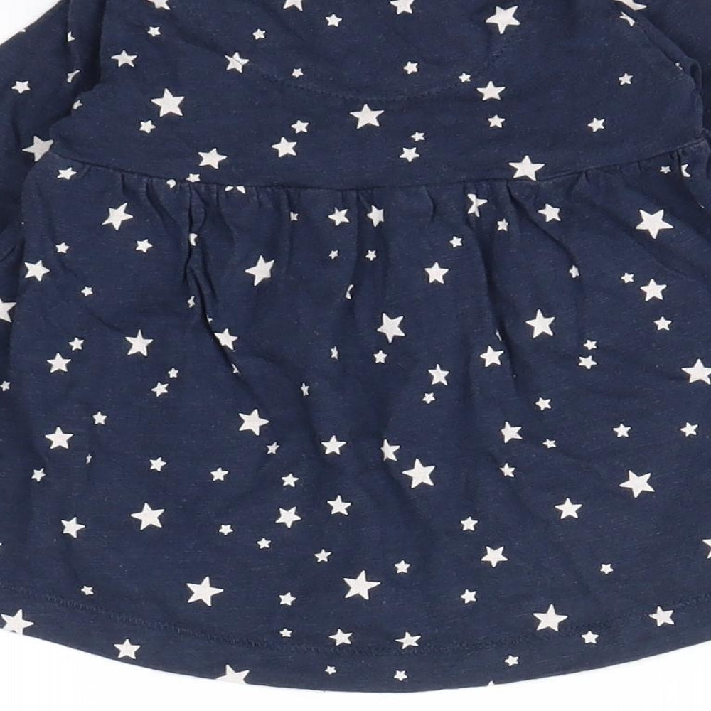 NEXT  Blue Polka Dot  Skater Dress  Size 3-6 Months