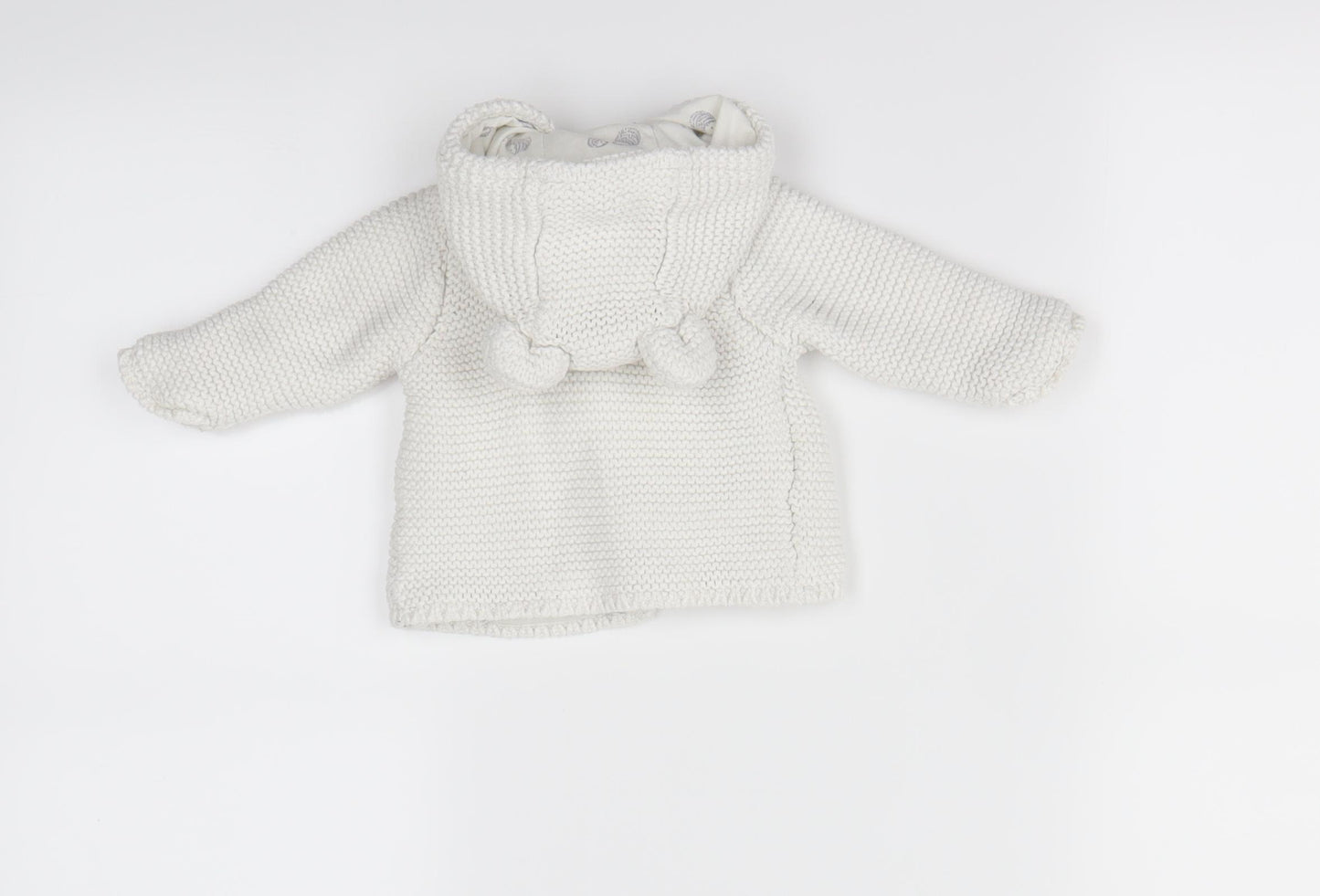M&S   Ivory   Jacket  Size 0-3 Months