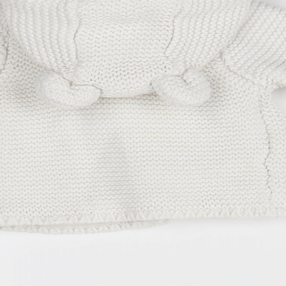 M&S   Ivory   Jacket  Size 0-3 Months