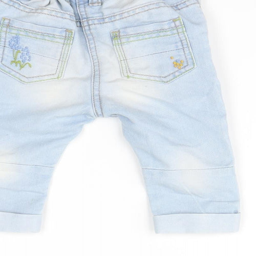 NEXT  Blue   Cargo Jeans Size 6-9 Months