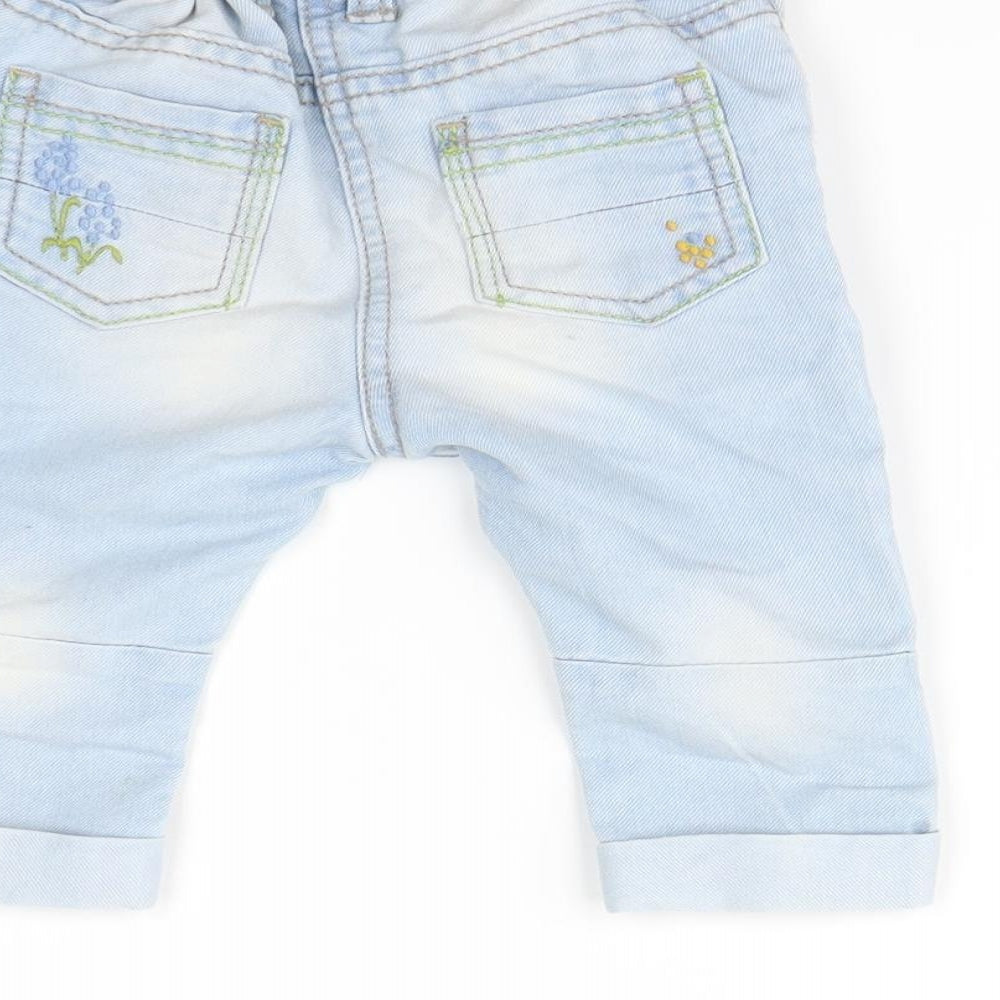 NEXT  Blue   Cargo Jeans Size 6-9 Months