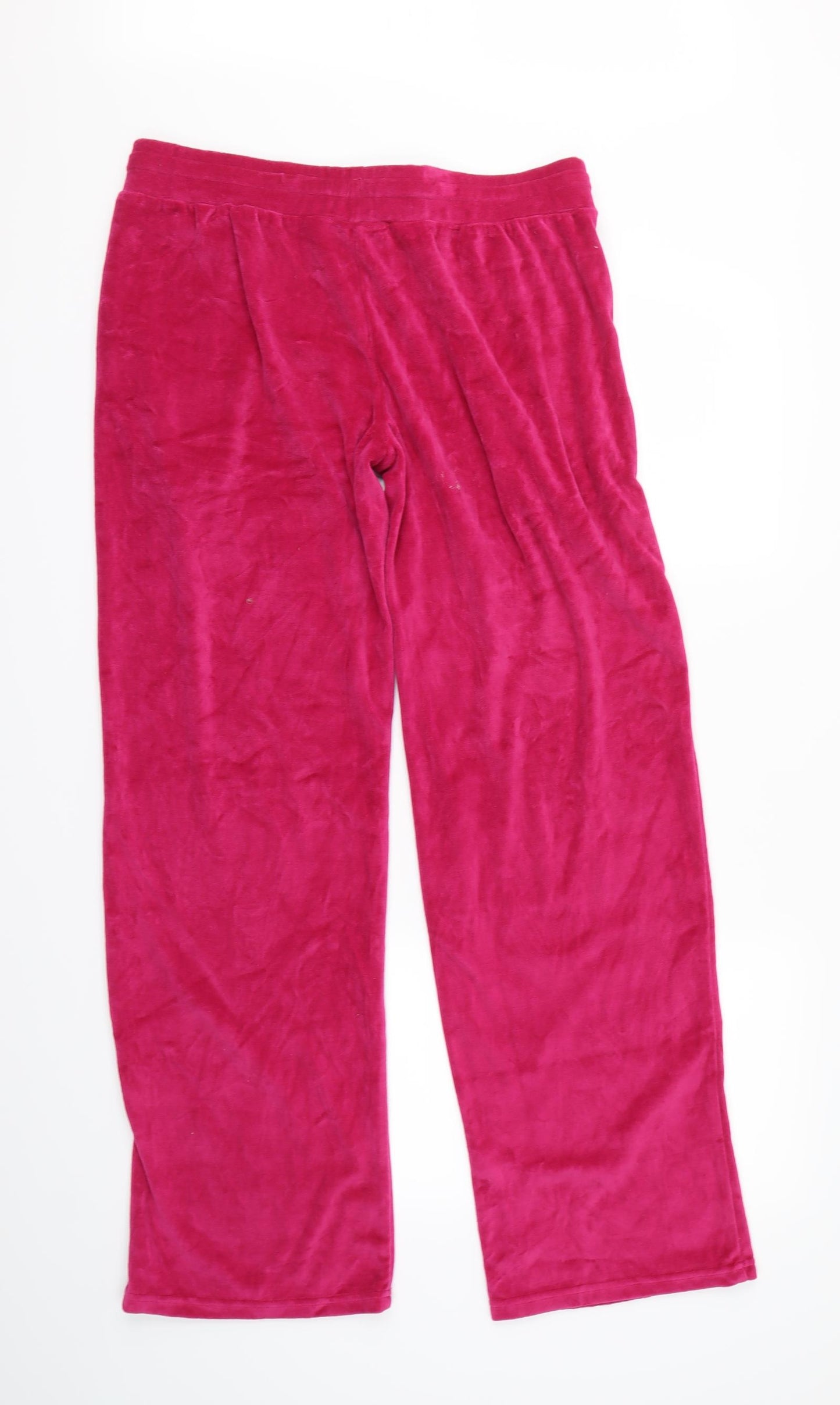 Tapout Womens Pink   Jogger Trousers Size 14 L28 in