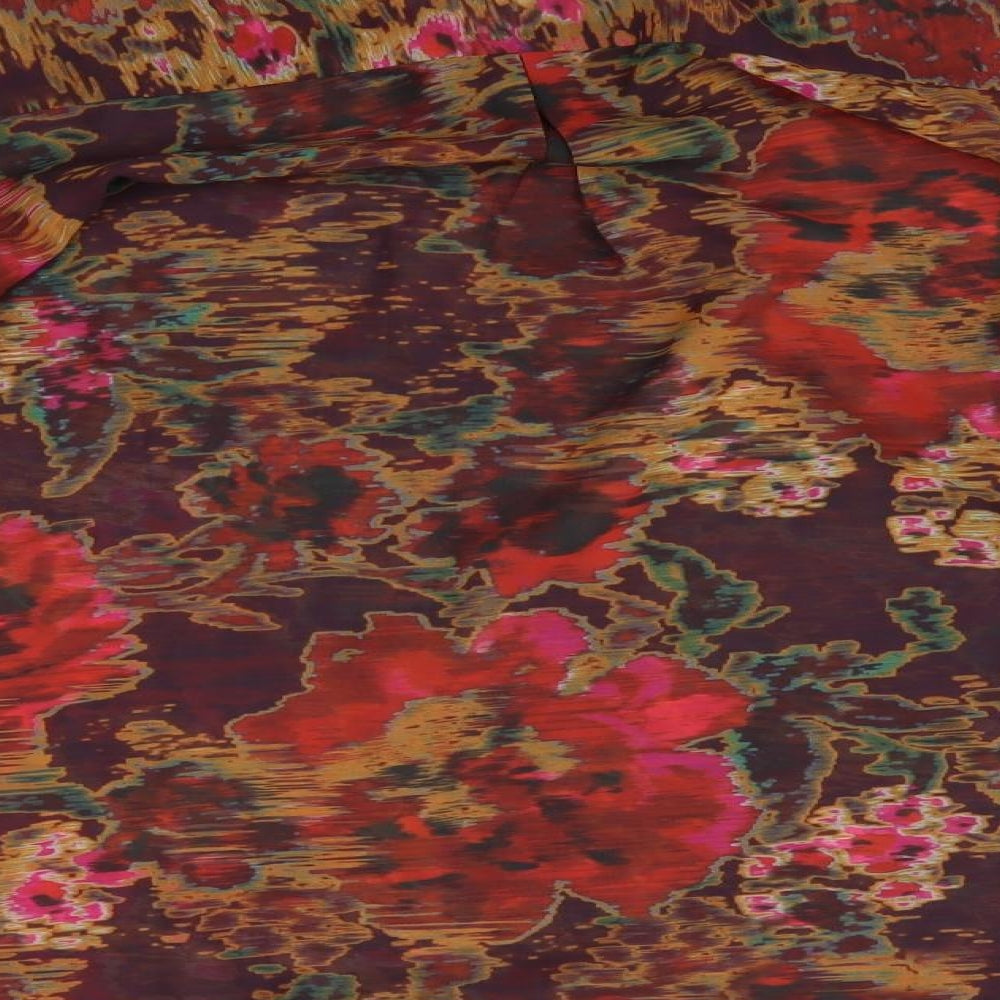 top to toe Womens Multicoloured Floral  Basic Blouse Size 16