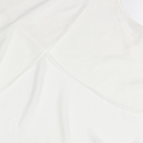 Miss Selfridge Womens White   Basic Blouse Size 8