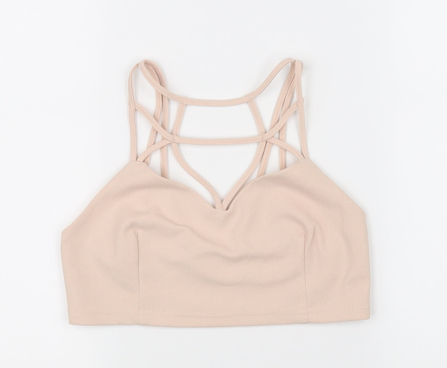 Vera & Lucy Womens Pink   Cropped Tank Size M