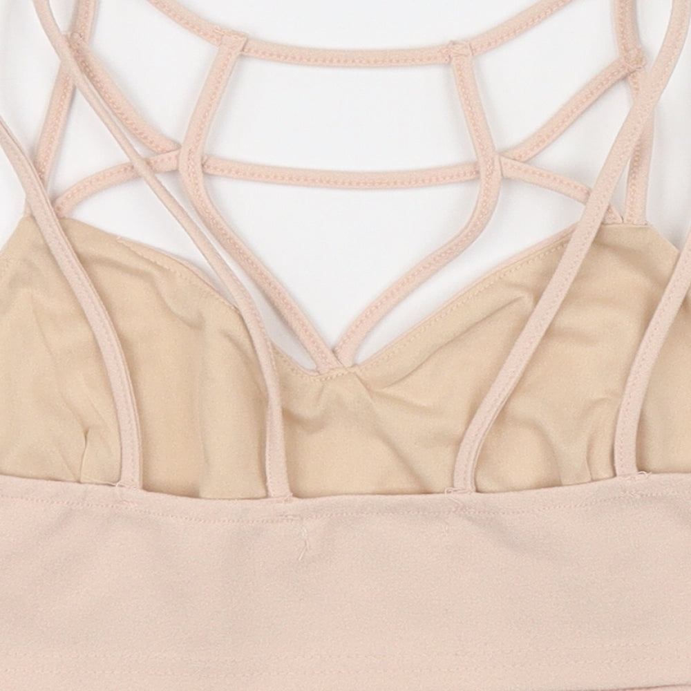 Vera & Lucy Womens Pink   Cropped Tank Size M