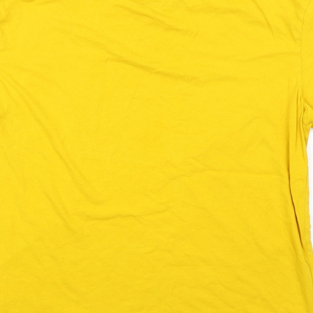 Nike Mens Yellow    T-Shirt Size XS