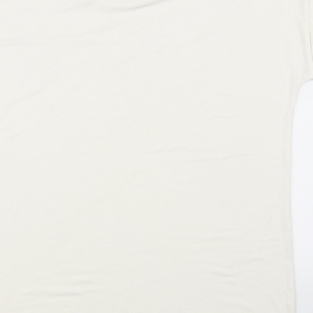 George Womens White   Basic T-Shirt Size 14