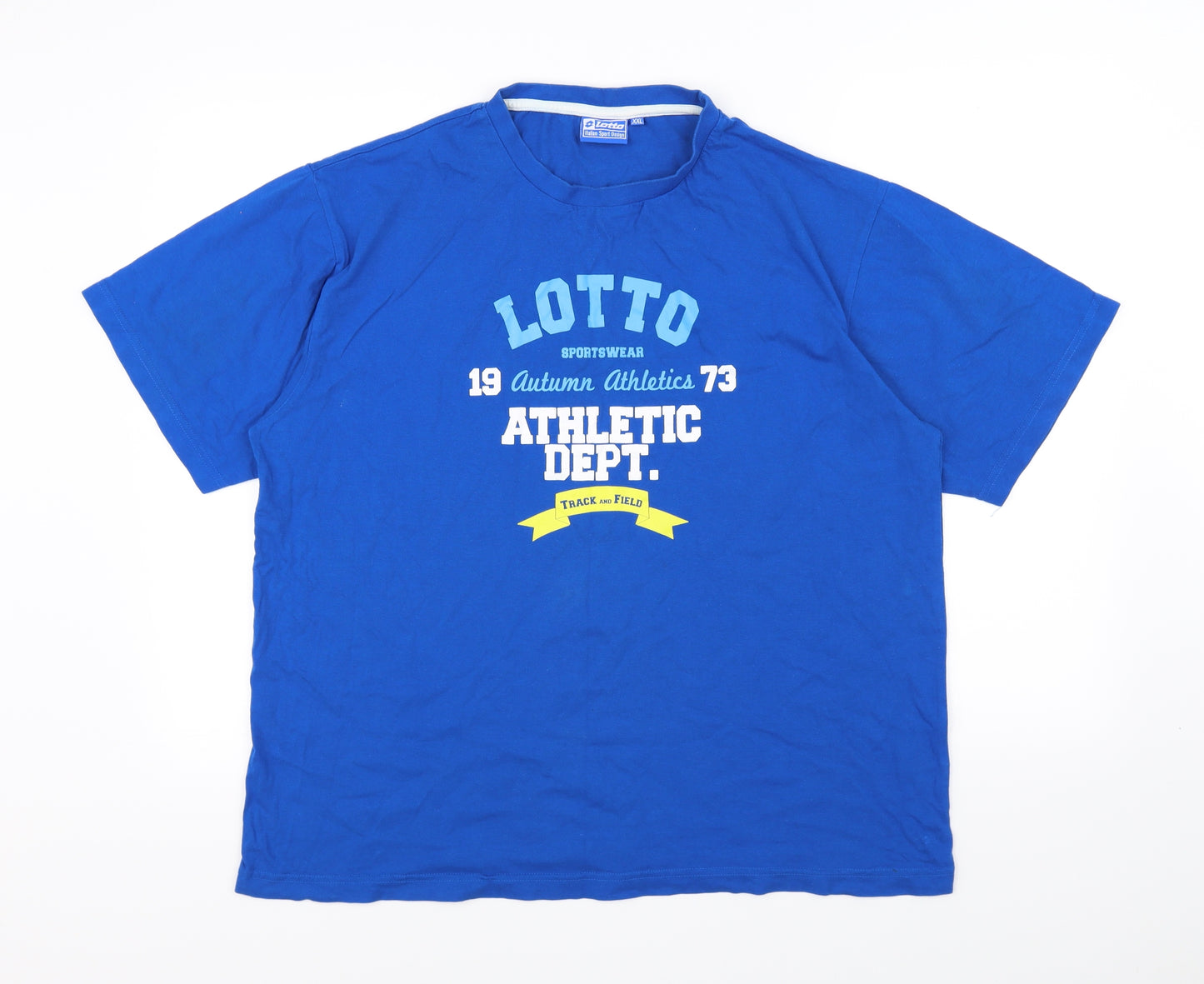 Lotto Mens Blue    T-Shirt Size 2XL