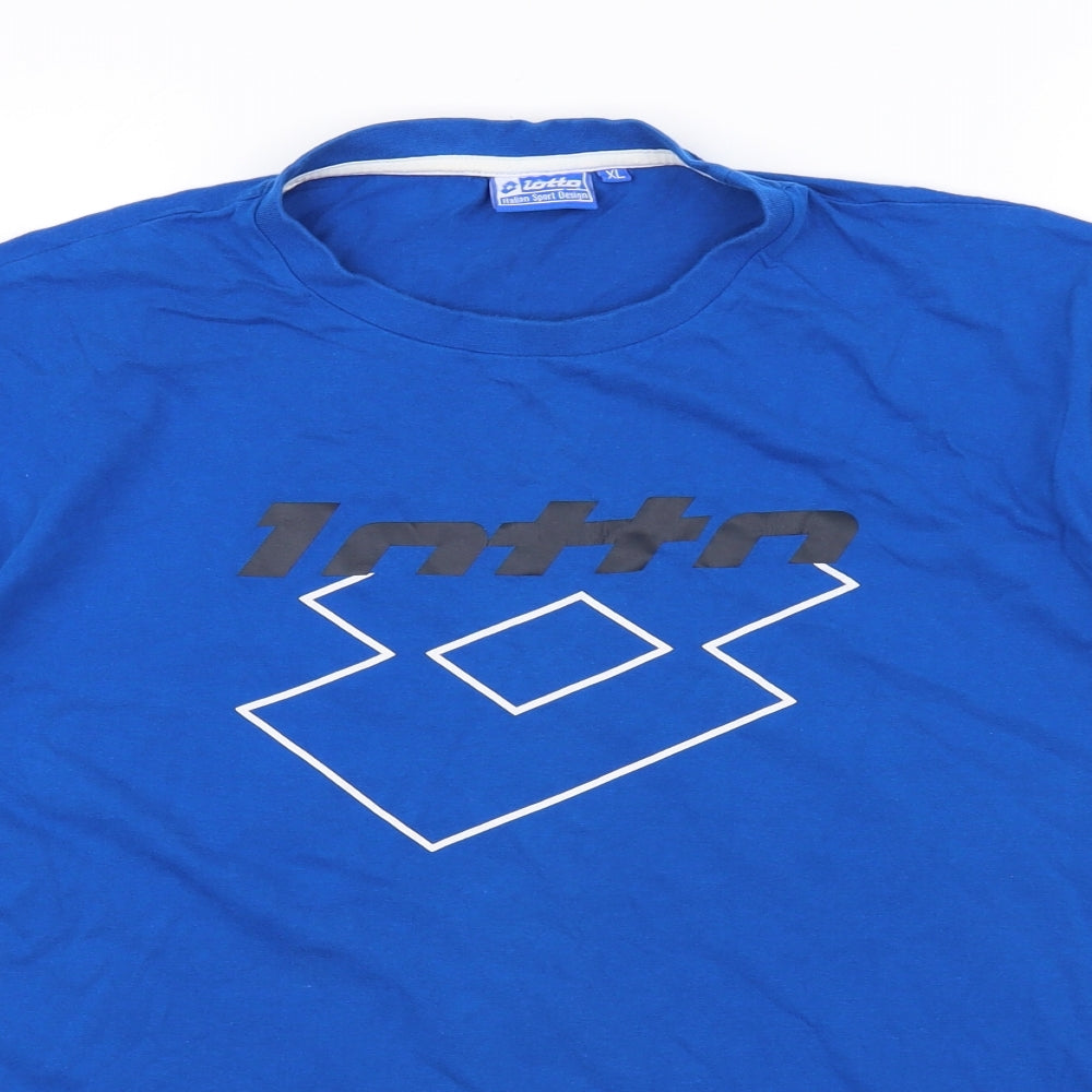 Lotto Mens Blue    T-Shirt Size XL