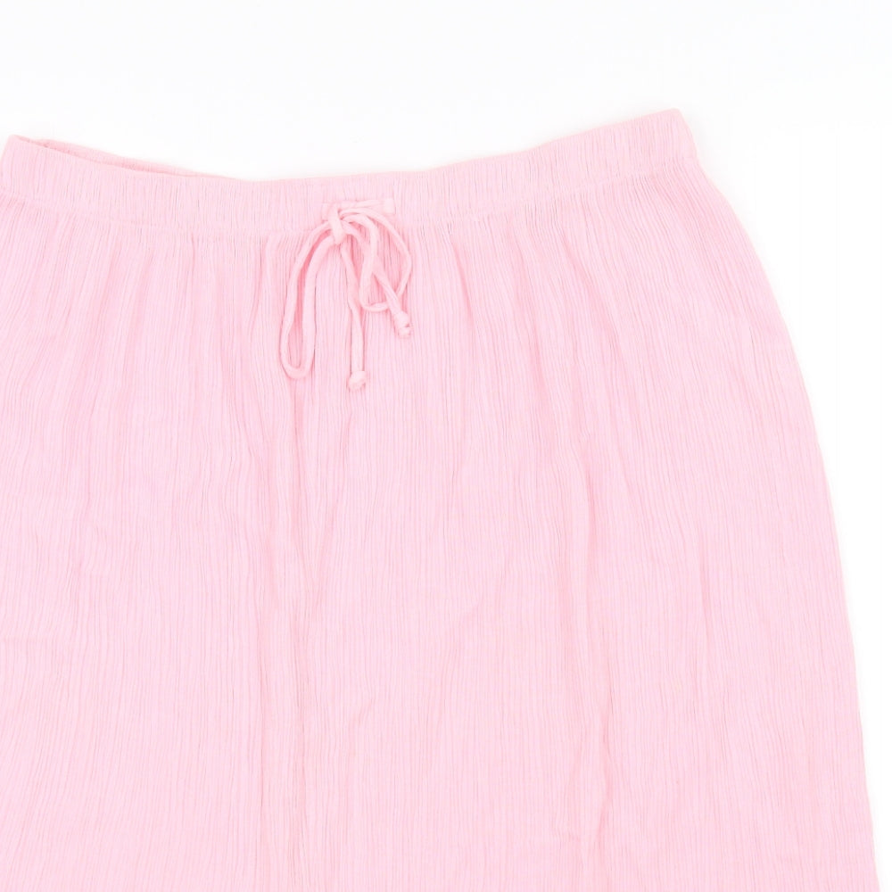 Preworn Womens Pink   Maxi Skirt One Size