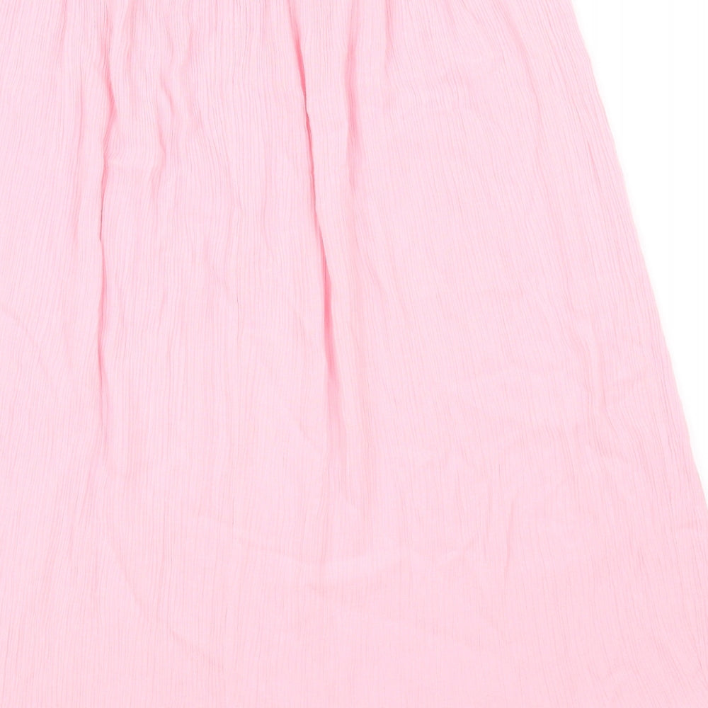 Preworn Womens Pink   Maxi Skirt One Size
