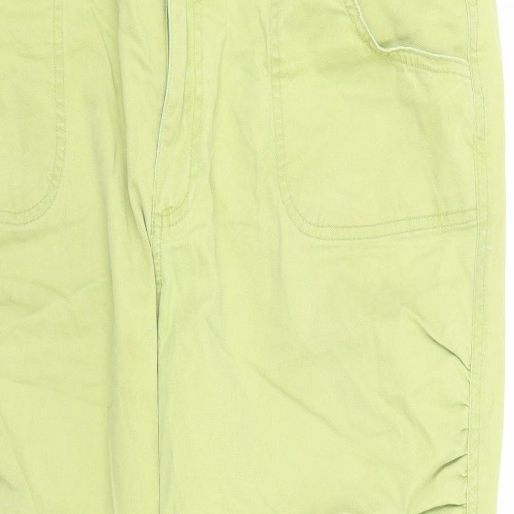 Papaya Womens Green   Trousers  Size 16 L21 in