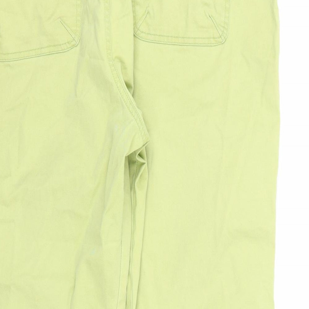 Papaya Womens Green   Trousers  Size 16 L21 in