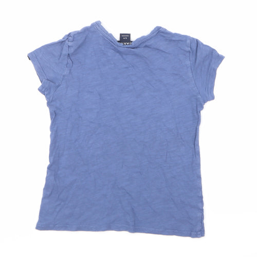 Ariat Girls Blue   Basic T-Shirt Size S