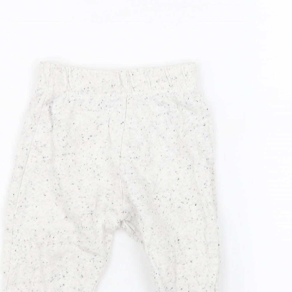 Fred & Flo Girls Grey   Jogger Trousers Size 9-12 Months