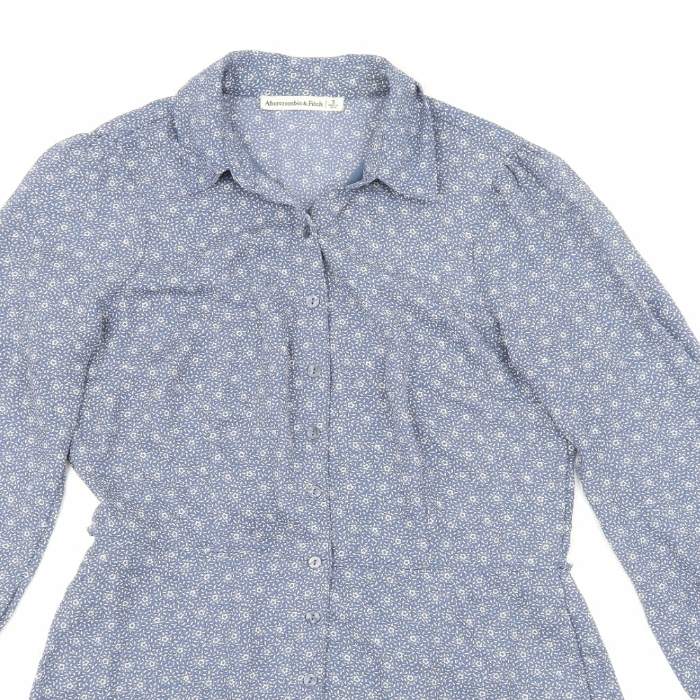 Abercrombie & Fitch Womens Blue   A-Line  Size S