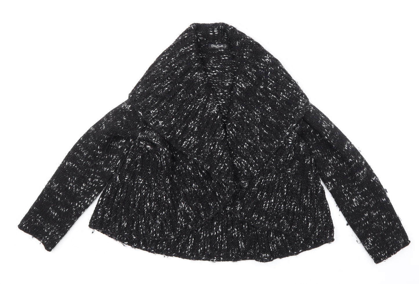 Shima Novelli Womens Black  Knit Cardigan Jumper Size 14