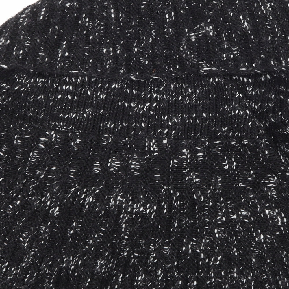 Shima Novelli Womens Black  Knit Cardigan Jumper Size 14