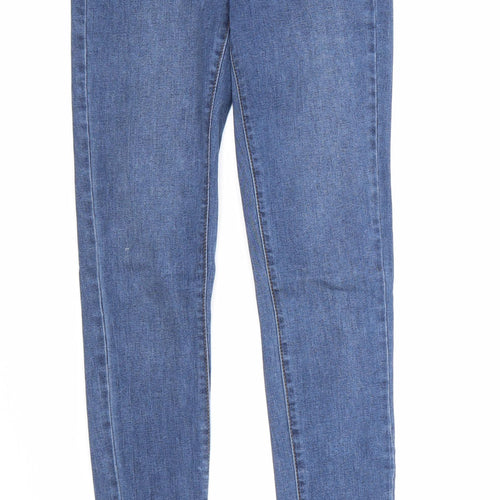 Denim Co Womens Blue  Denim Skinny Jeans Size 10 L28 in
