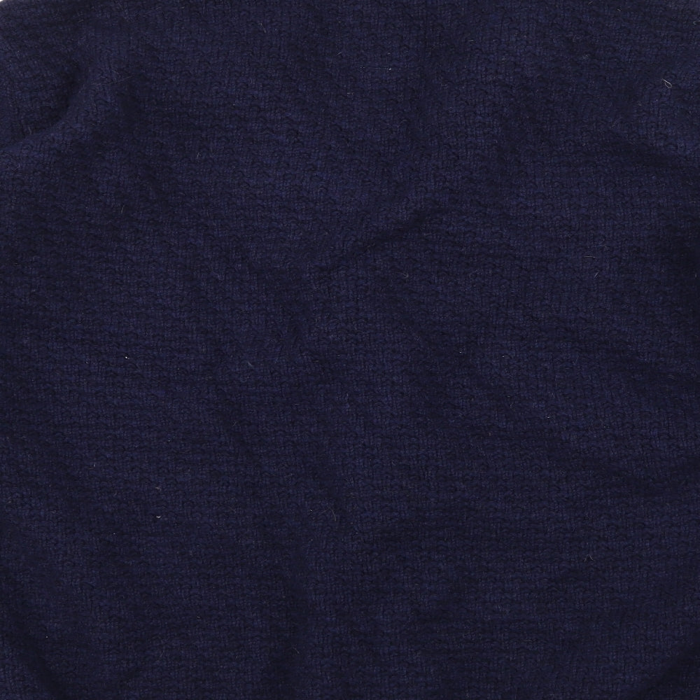 Jasper Conran Mens Blue  Knit Cardigan Jumper Size 3XL