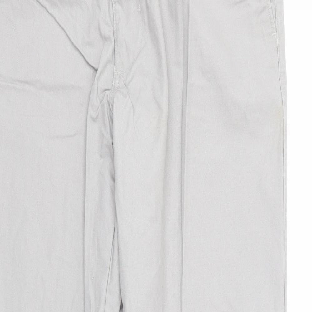 DOCKERS Mens Grey   Trousers  Size 34 in L32 in