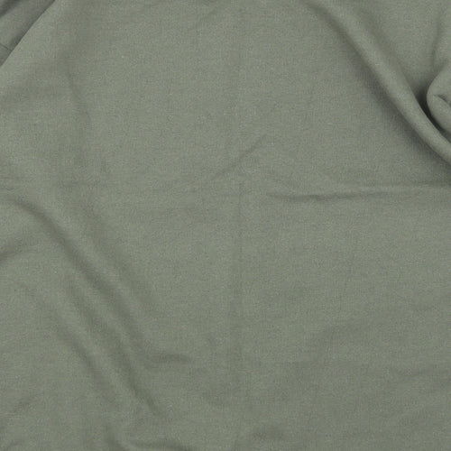Boohoo Womens Green   Pullover Sweatshirt Size S