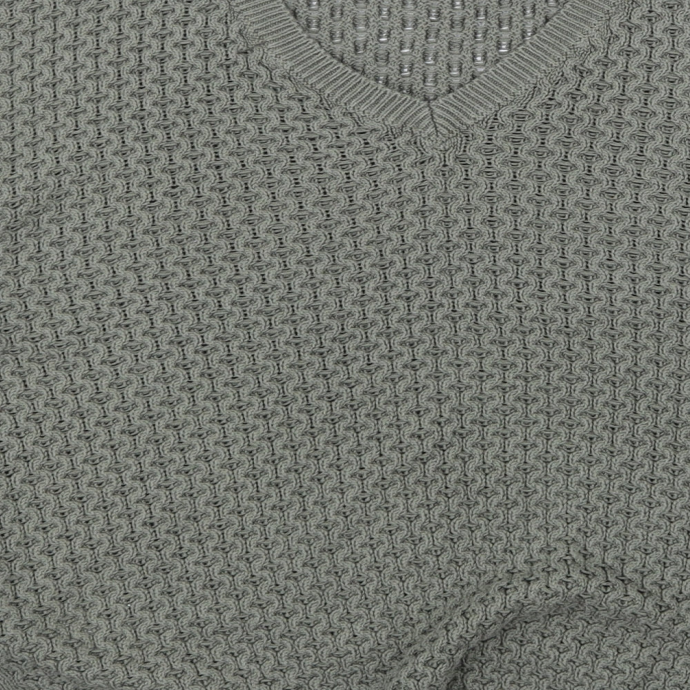 Primark Womens Green  Knit Pullover Jumper Size 10