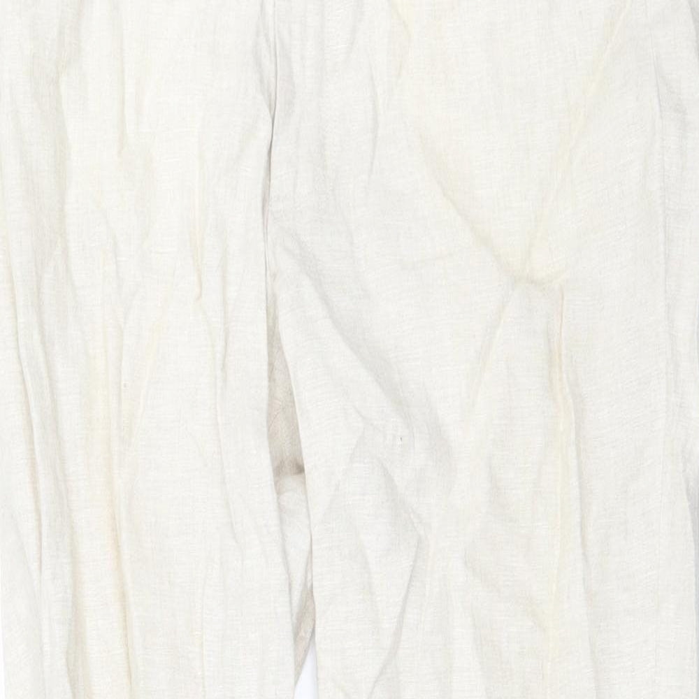 Preworn Womens Beige   Trousers  Size 30 L29 in