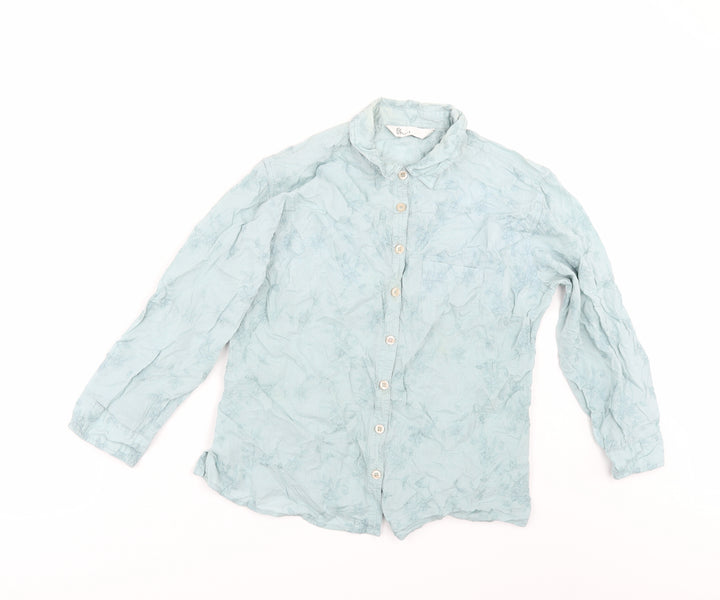 BHS Womens Green Basic Button-Up Size 12