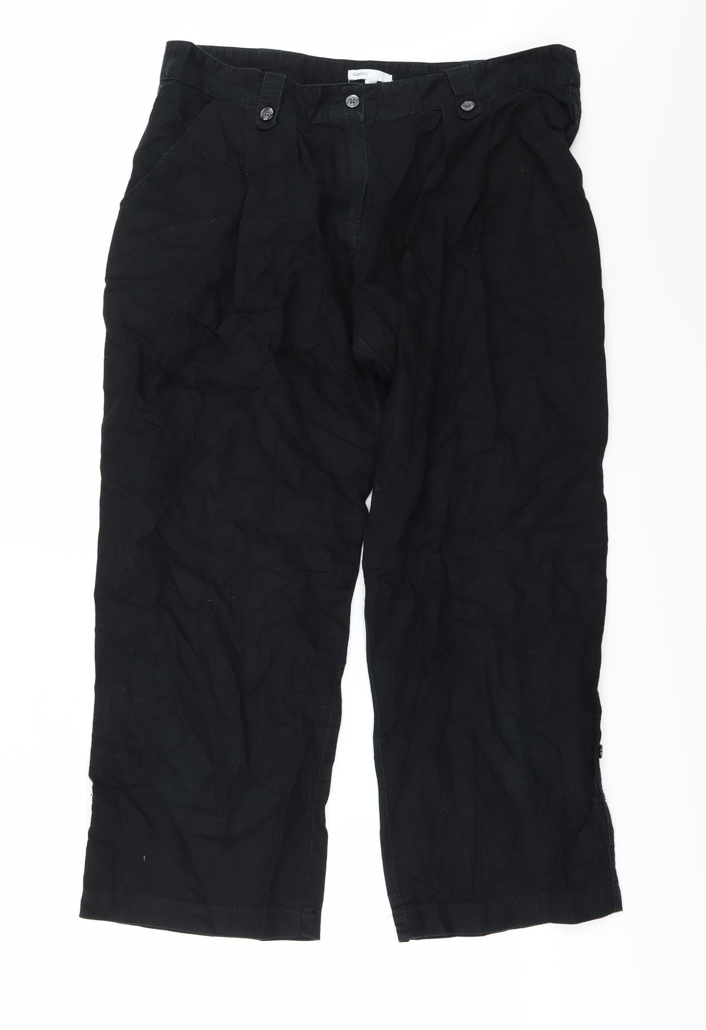 Gap Womens Black   Trousers  Size 10 L26 in