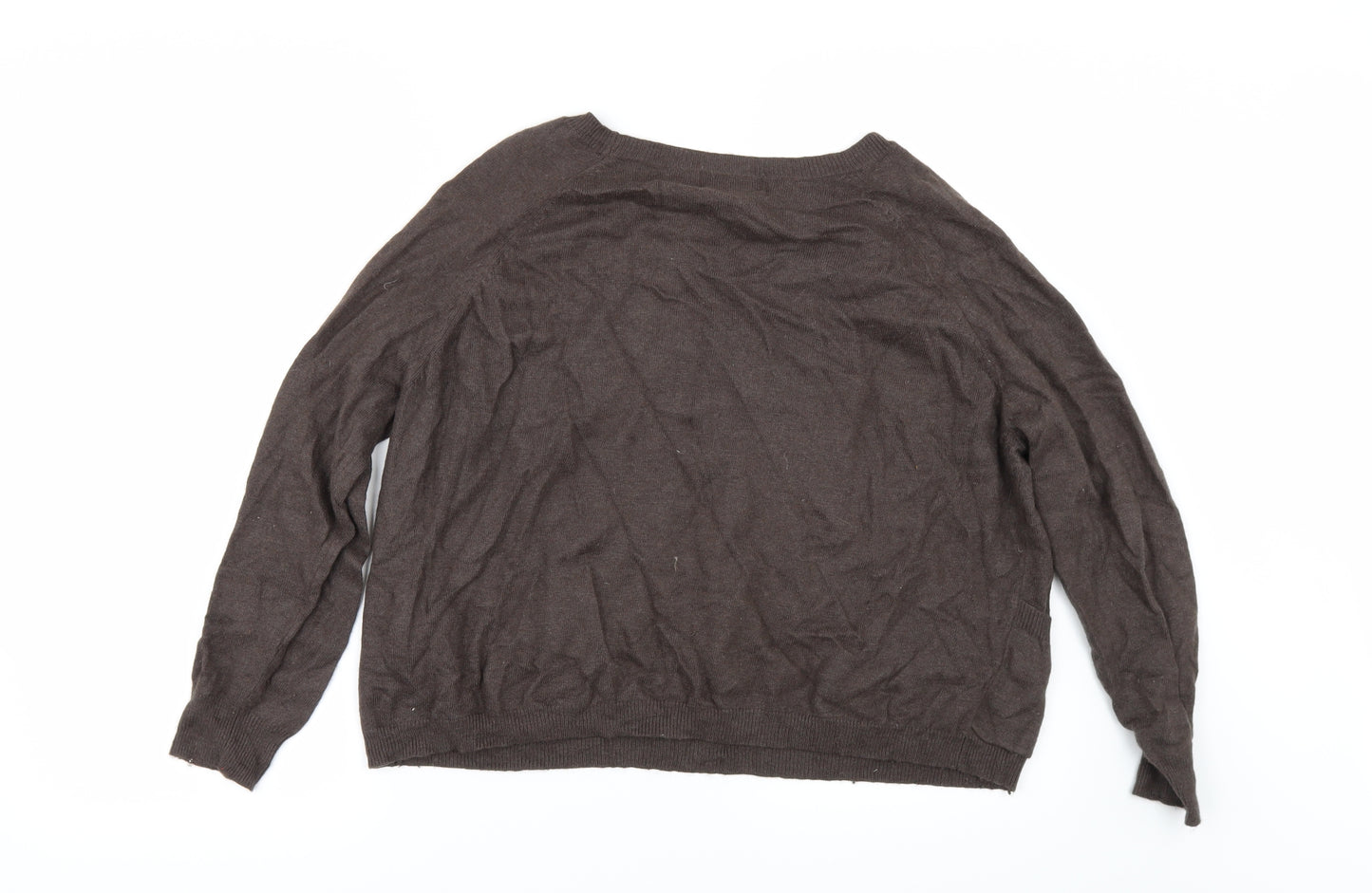 NEXT Womens Brown   Pullover Jumper Size 14