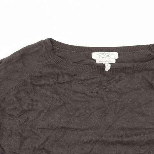 NEXT Womens Brown   Pullover Jumper Size 14