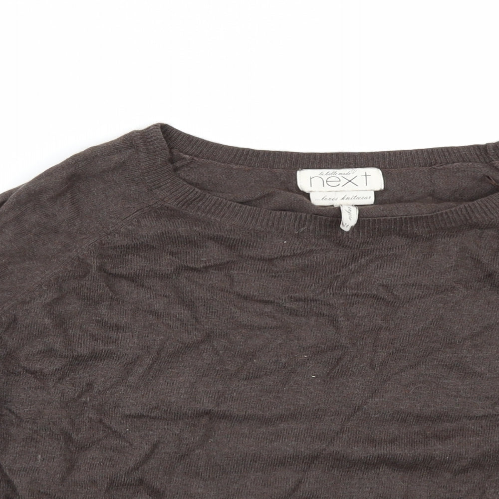 NEXT Womens Brown   Pullover Jumper Size 14