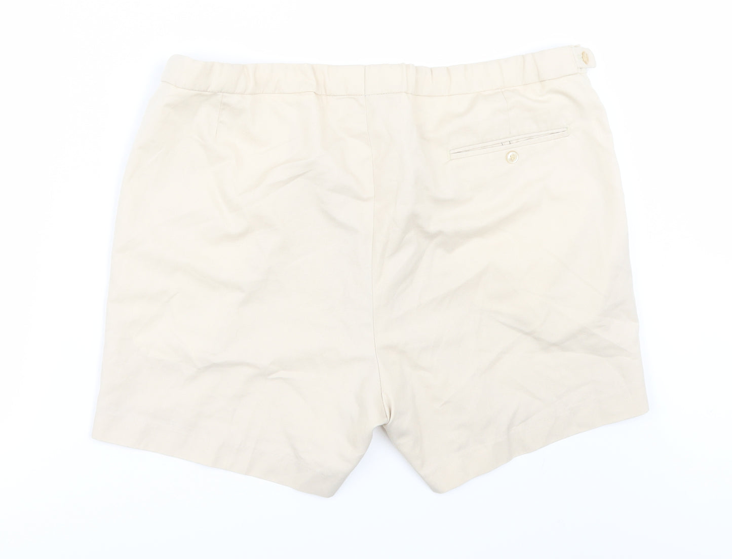 ROBERT BUCK Mens Beige   Chino Shorts Size 42